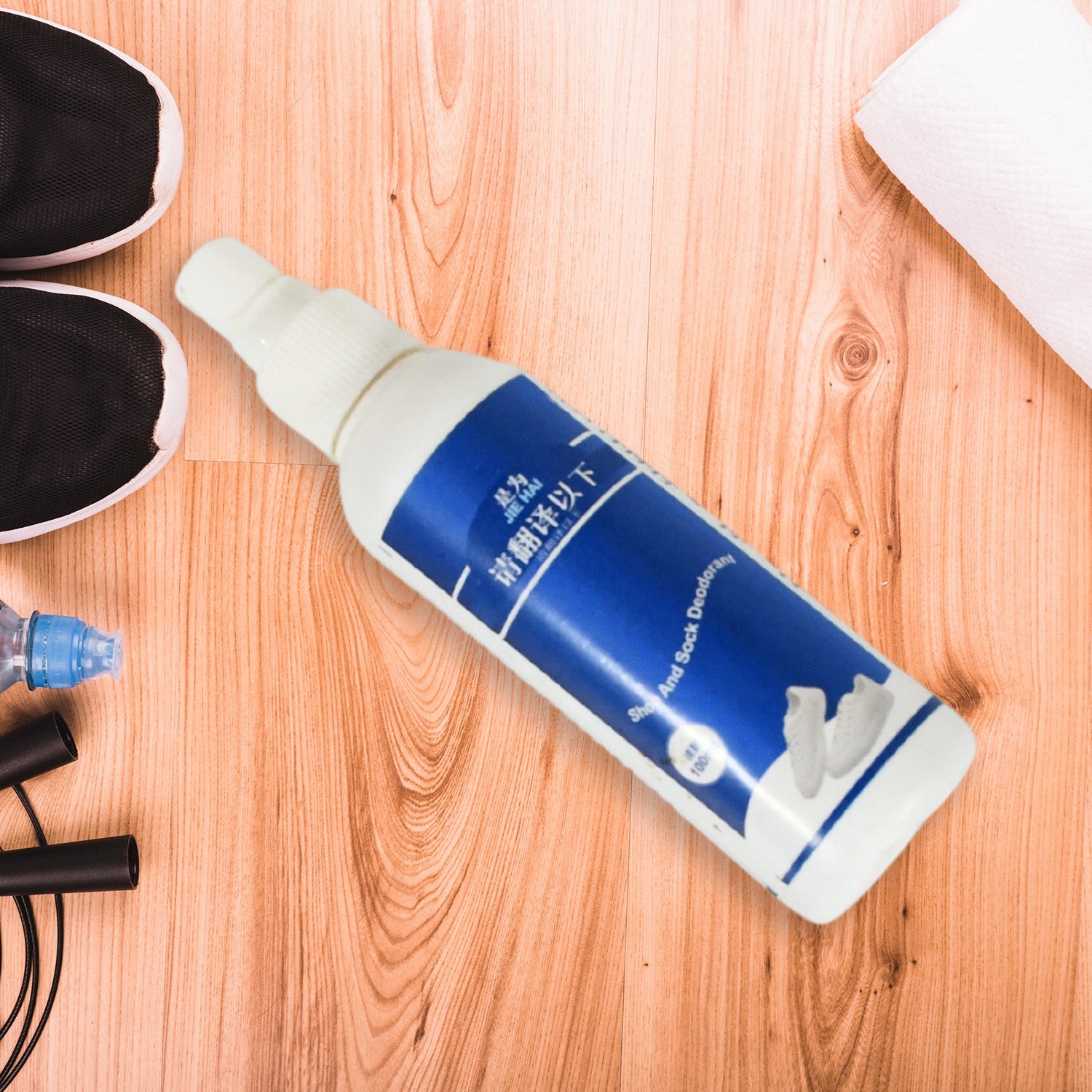 Deodorant Spray for Shoes & Socks, Shoe Deodorizer Spray, Shoe Odor Eliminator Spray, Sneaker & Shoe Deodorant, Freshness for Work Shoes, Safety Shoes, Sports Shoes & More (100 ML) Deodorant Spray for Shoes & Socks, Shoe Deodorizer Spray, Shoe Odor Eliminator Spray, Sneaker & Shoe Deodorant, Freshness for Work Shoes, Safety Shoes, Sports Shoes & More (100 ML)